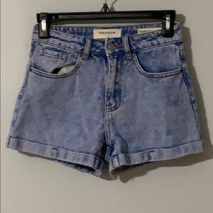 PACSUN Indigo mom shorts!!